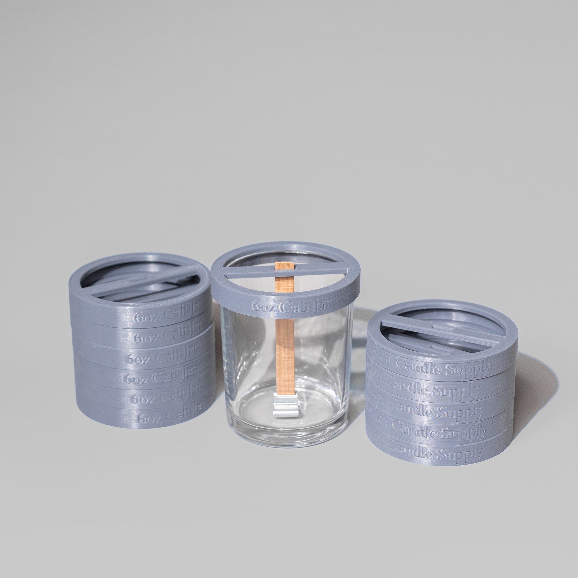 AMAZING 3-D PRINTED WICK HOLDERS: Nice compact wick holders from