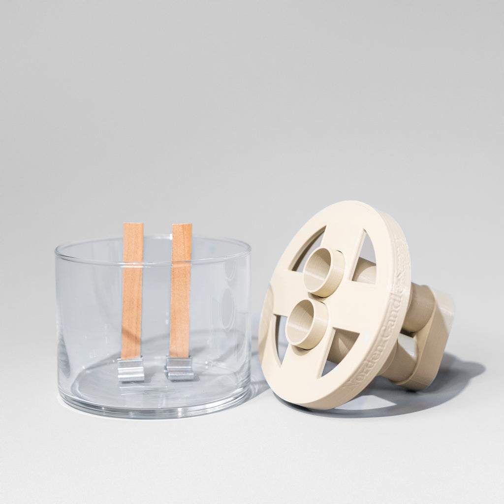 Norden Candle Supply - These wick centering tools are a GAME CHANGER! Our  3d printed tools will easily give you a perfectly centered wick every time.  Take the stress out of candle